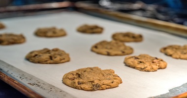 baking cookies