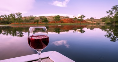 Afternoon treats on the Lodge deck